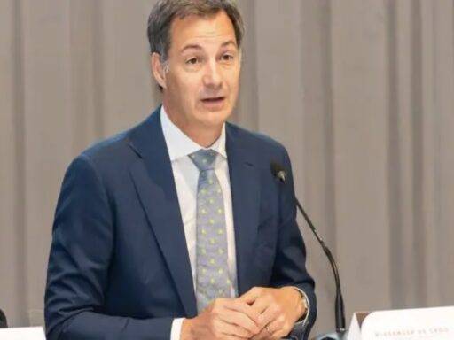 Alexander De Croo Discursou Sobre O Resultado Das Eleições