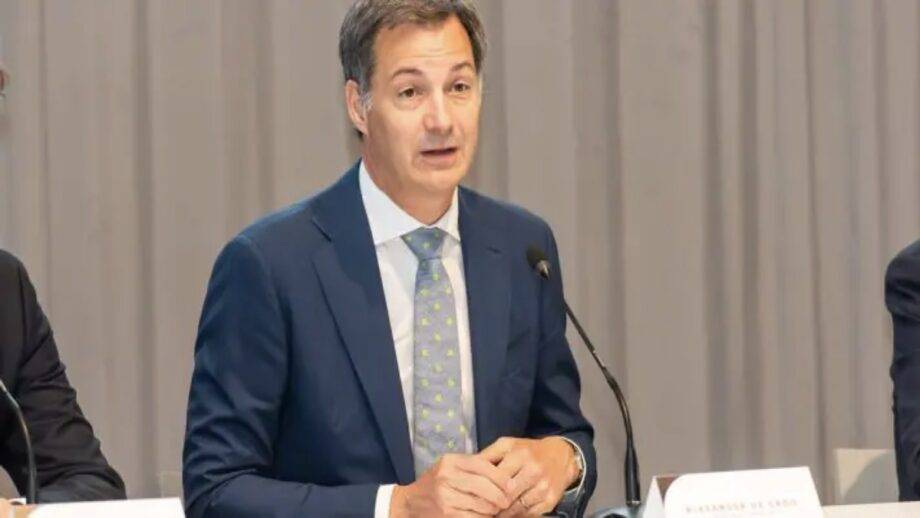 Alexander De Croo Discursou Sobre O Resultado Das Eleições