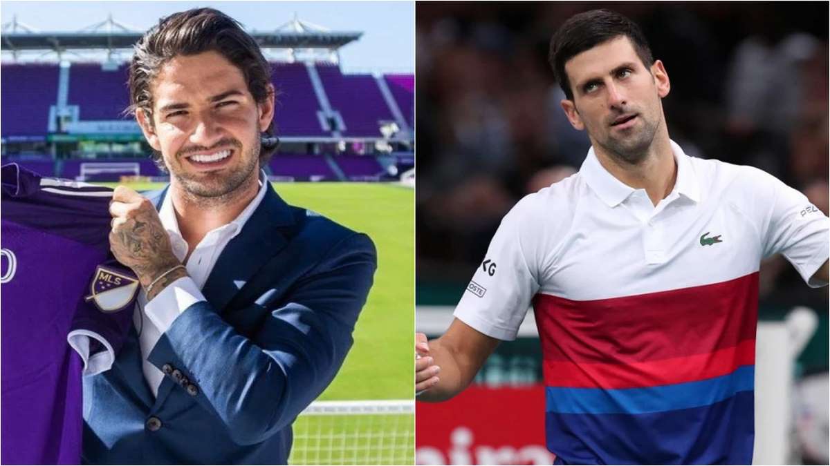 Alexandre Pato Elogiou Novak Djokovic Por Não Se Vacinar, Mas Se Retratou Foto Divulgação Orlando City SC EFE Christophe Petit Tesson