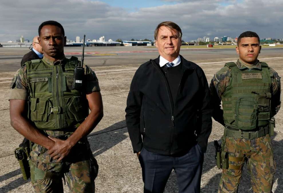 Bolsonaro Diz Que Leva Mais Jeito Para O Militarismo Foto Alan SantosPR