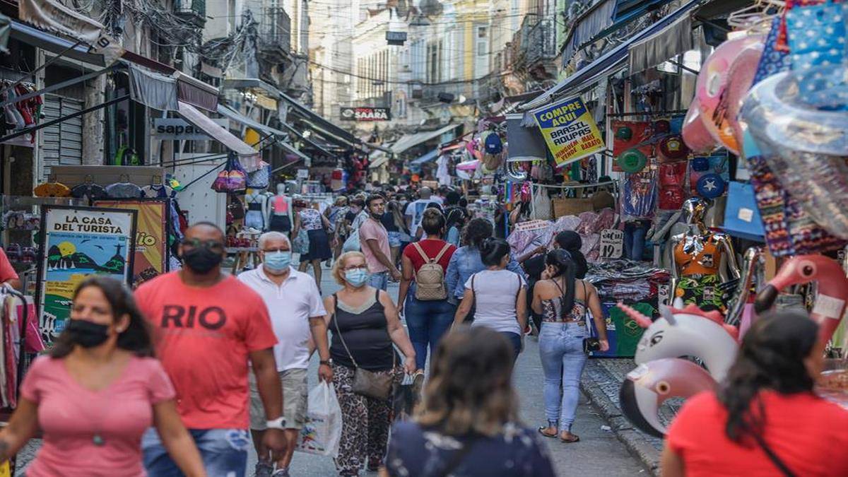 Comércio Do Rio De Janeiro Foto EFE André Coelho