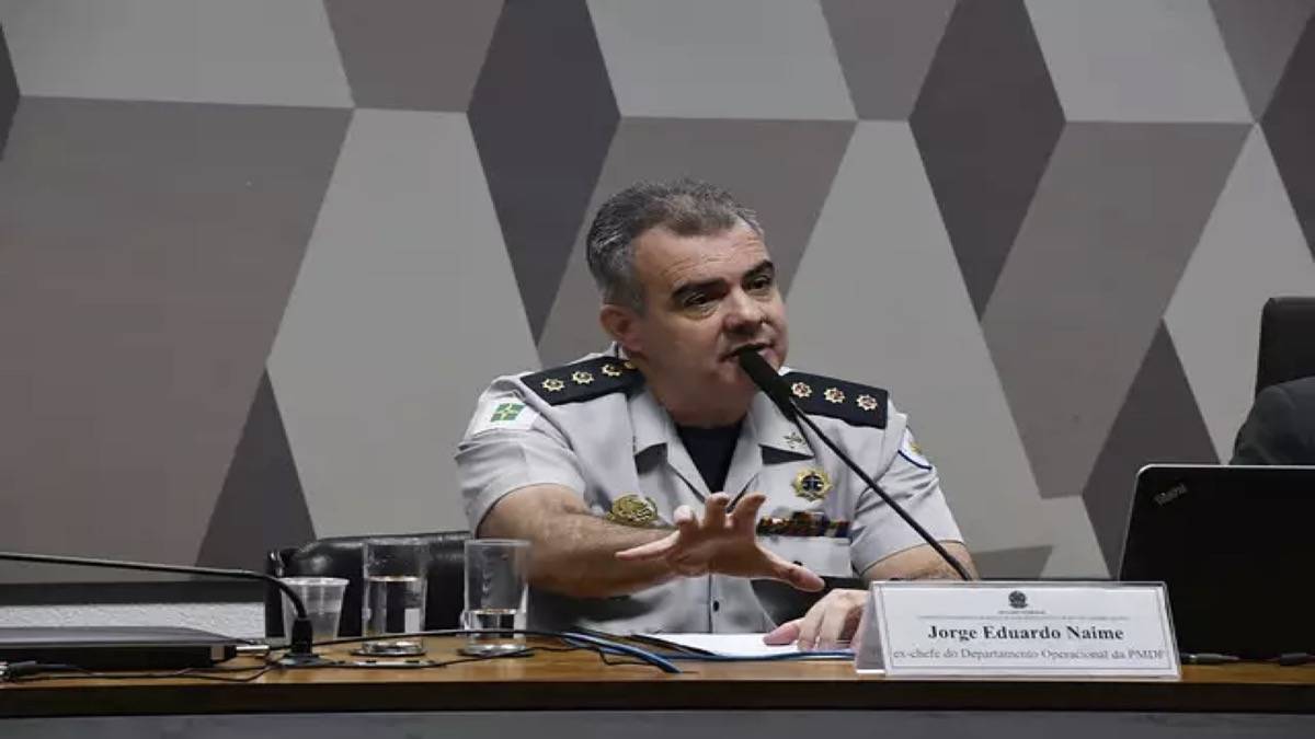 Coronel Naime Em Depoimento À CPMI Do 8 De Janeiro