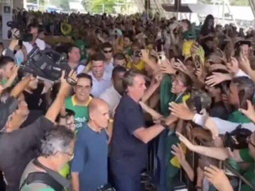 Desembarque De Jair Bolsonaro Na Tarde Desta Terça Feira, 2, No Aeroporto Mário De Almeida Franco, Em Uberaba