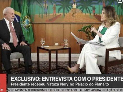 Em Janeiro De 2023, Lula Deu Sua Primeira Entrevista Exclusiva Como Presidente Da República Para A GloboNews