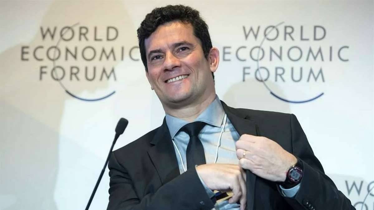 Ex Ministro Da Justiça, Sergio Moro Foto EFE Laurent Gillieron