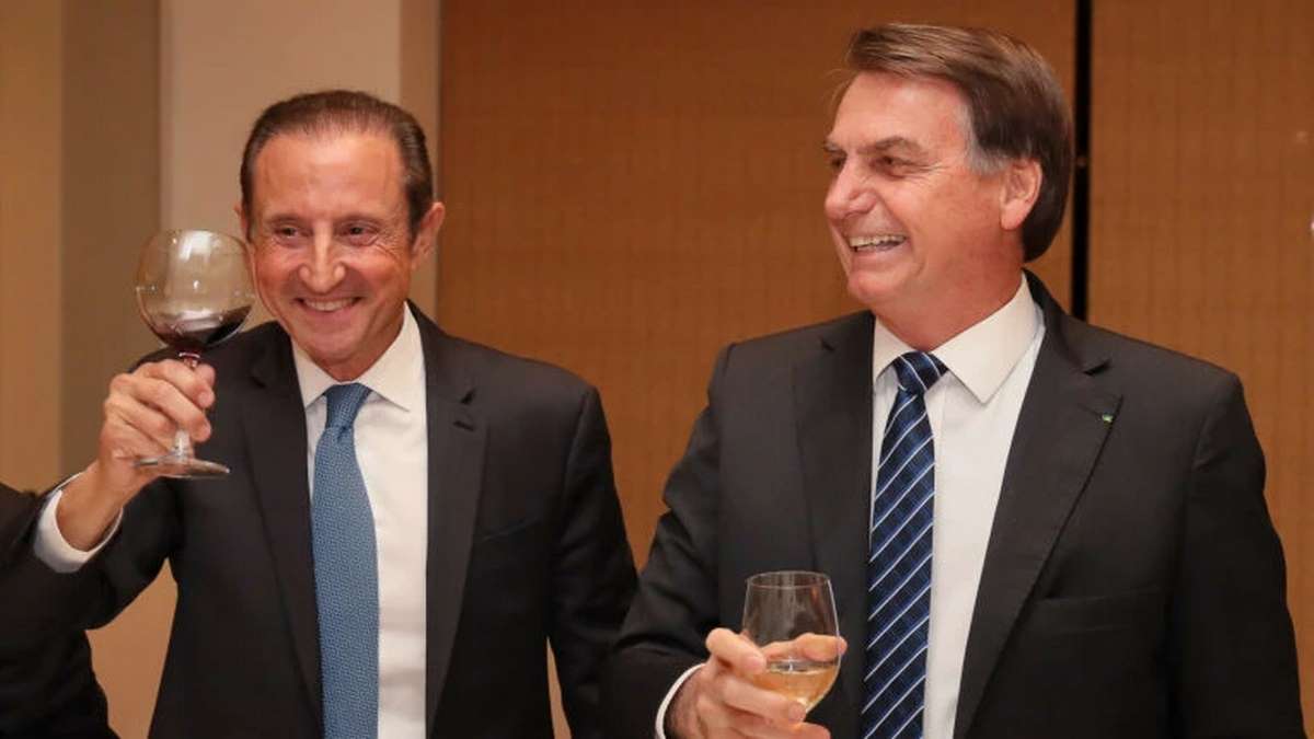 Ex Presidente Da Fiesp, Paulo Skaf, Ao Lado Do Presidente Jair Bolsonaro Foto Isac Nóbrega PR