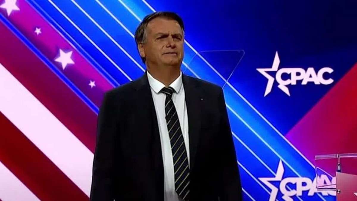 Ex Presidente Jair Bolsonaro, Durante A Palestra