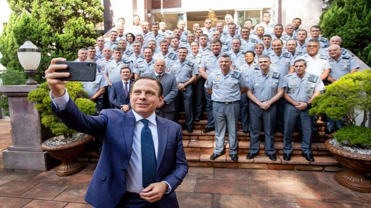 Governador João Doria Disse Que Não Irá Punir Policiais Foto Divulgação Governo Do Estado De SP