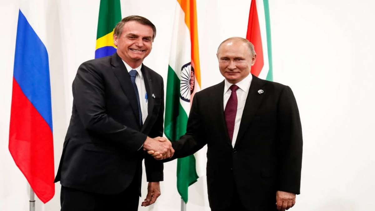 Jair Bolsonaro E Vladimir Putin No Japão, Em 2019