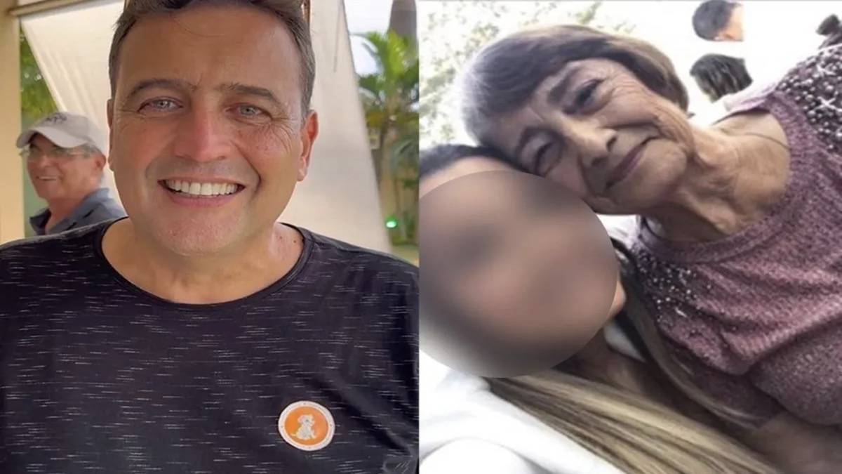 Leonardo Pereira Alves, De 58 Anos, E A Mãe Dele Luzia Tereza Alves, De 86 Anos