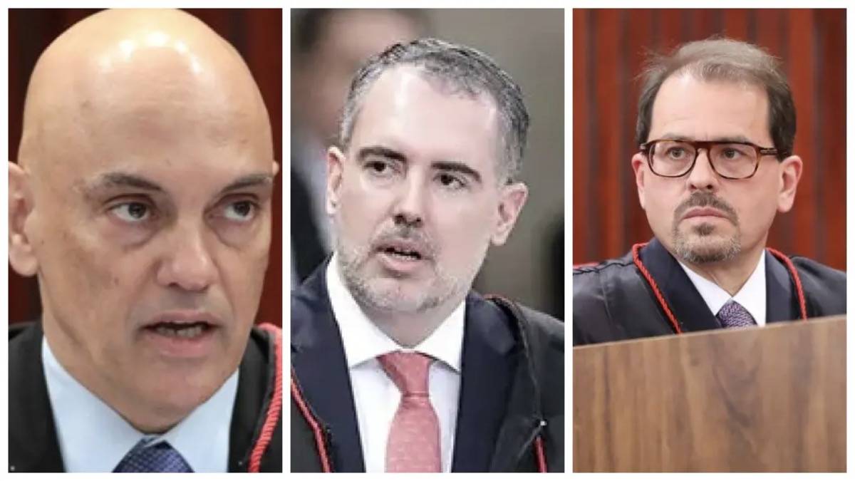 Lexandre De Moraes, E Os Ministros Floriano Marques E André Ramos Tavares