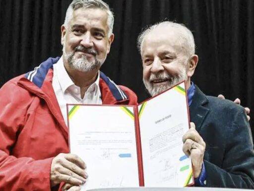 Lula, Ao Lado De Paulo Pimenta, Anuncia Medidas Para O Rio Grande Do Sul