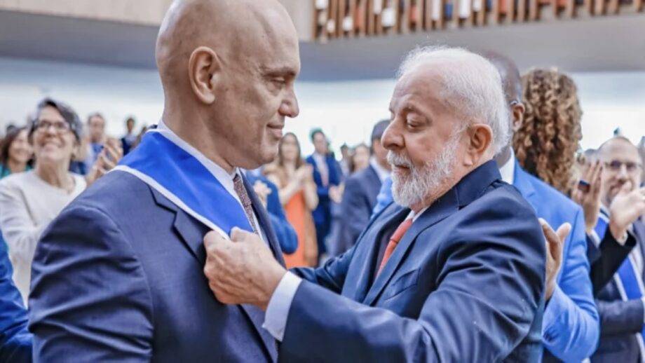 Lula Condecora Alexandre De Moraes Com A Medalha Da Ordem Do Rio Branco