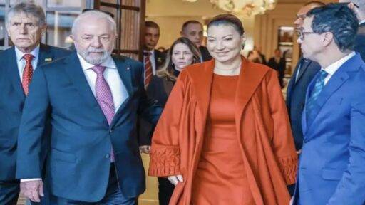 Lula E Primeira Dama Rosangela Silva,