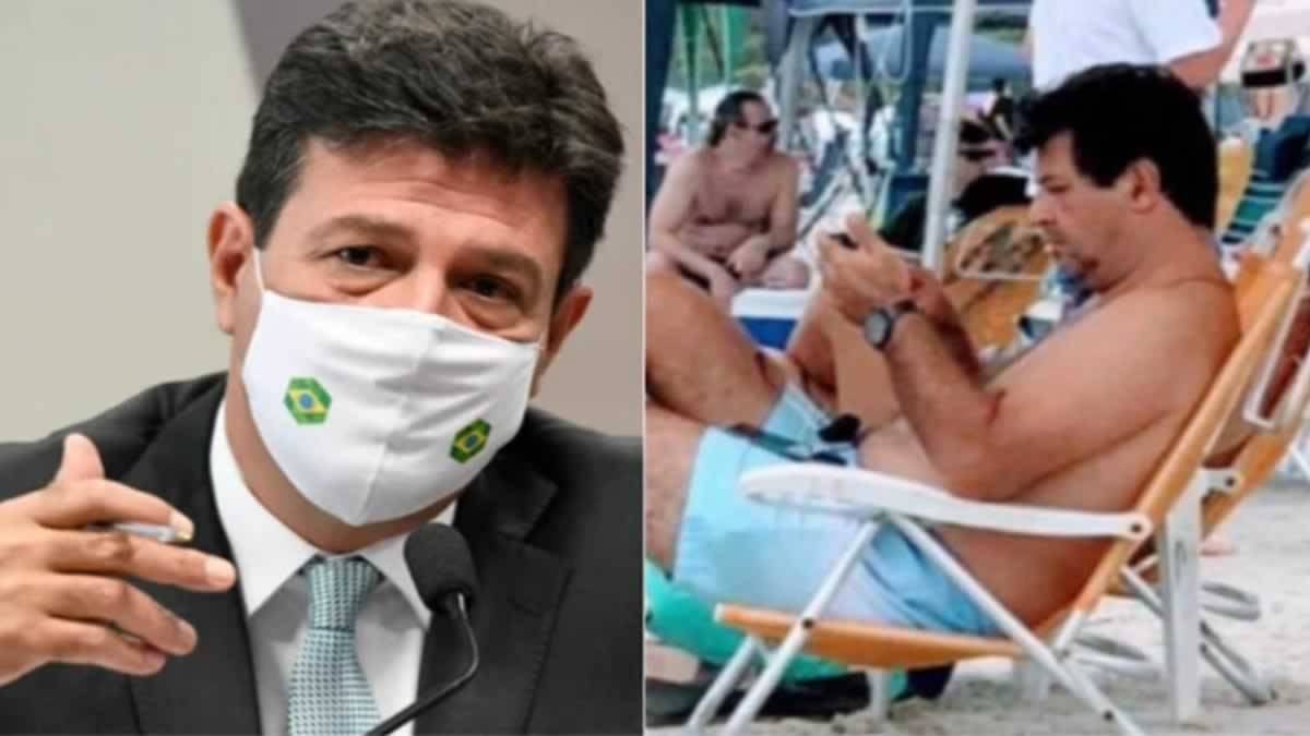 Mandetta Diz Que Foi à Praia Sem Máscara Só Por Duas Horas