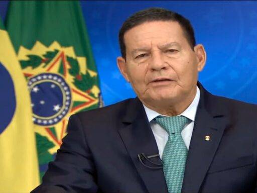 Pronunciamento Do Presidente Da República Em Exercício Hamilton Mourão