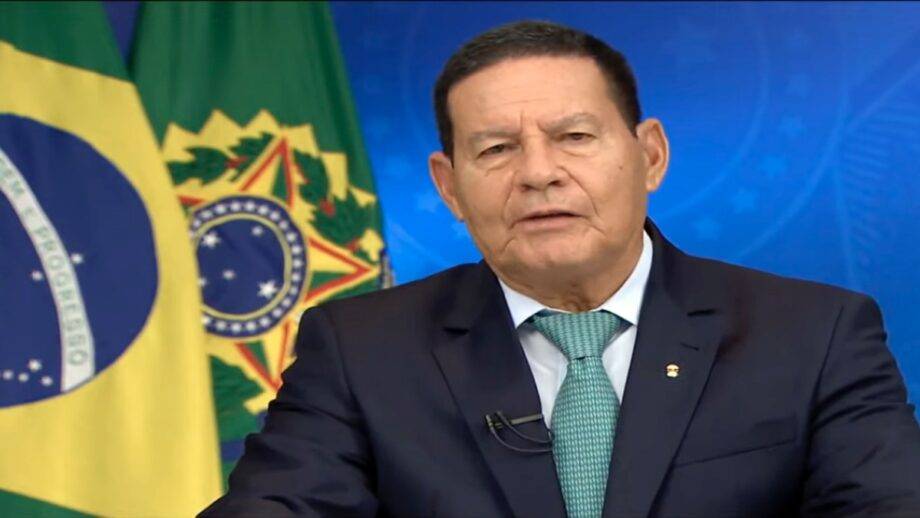 Pronunciamento Do Presidente Da República Em Exercício Hamilton Mourão