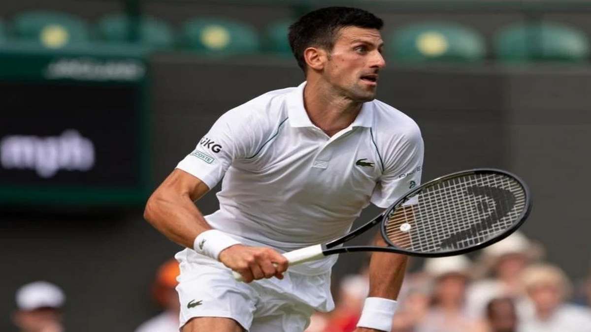 O Tenista Novak Djokovic