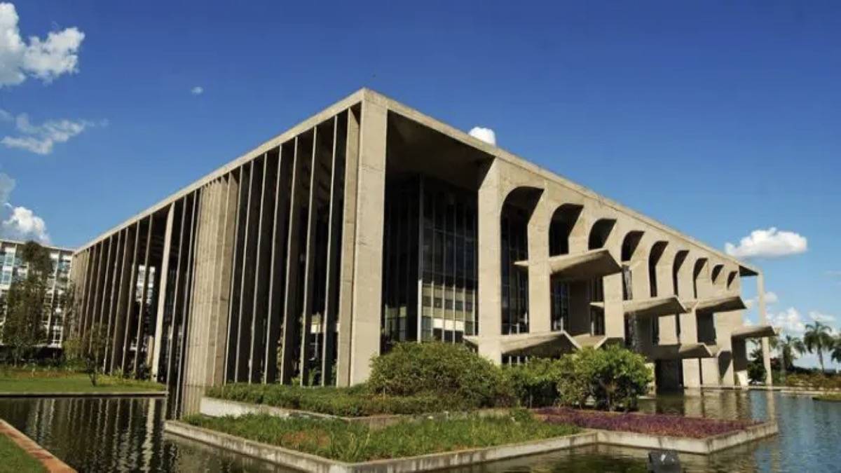 Palácio Da Justiça. Sede Do Ministério Da Justiça E Segurança Pública