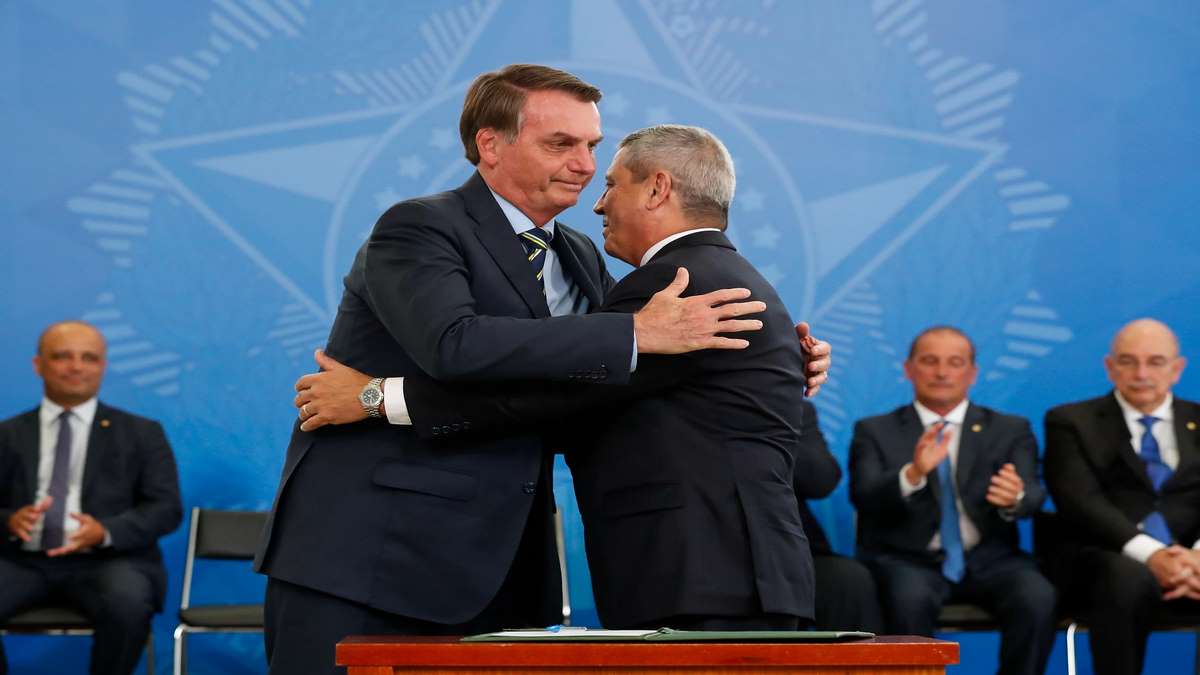 Presidente Jair Bolsonaro E General Braga Netto Foto Alan Santos PR