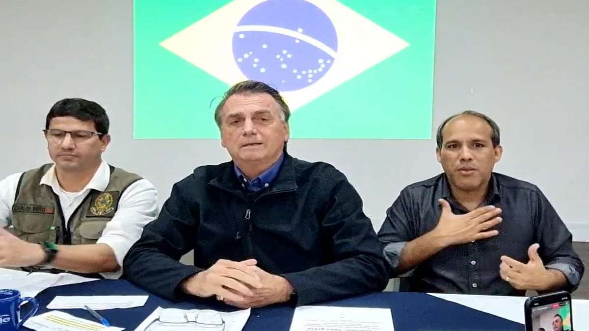 Presidente Jair Bolsonaro Em Sua Live Semanal Foto ReproduçãoPrint De Vídeo Publicado Por Jair Bolsonaro Nas Redes Sociais