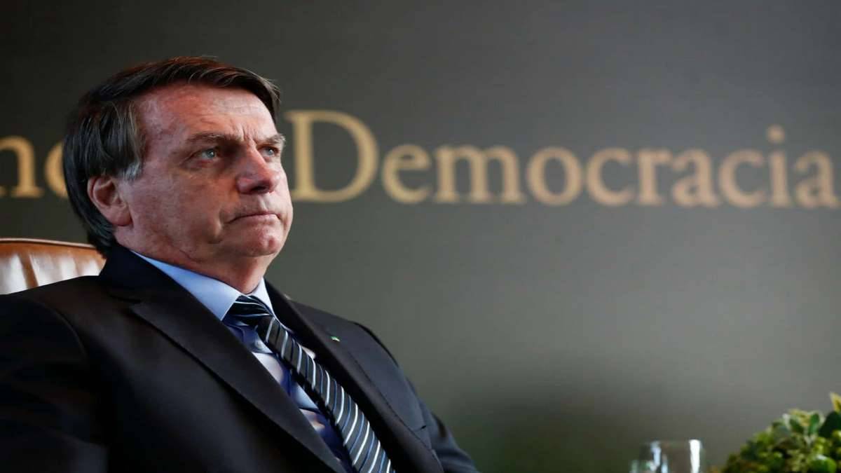 Presidente Jair Bolsonaro Fez Discurso Para Apoiadores Em São Paulo Foto PRAlan Santos