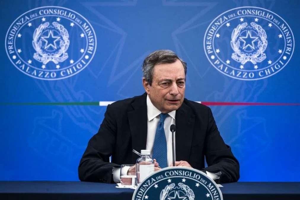 Primeiro Ministro Da Itália, Mario Draghi Foto EFEEPAAngelo Carconi