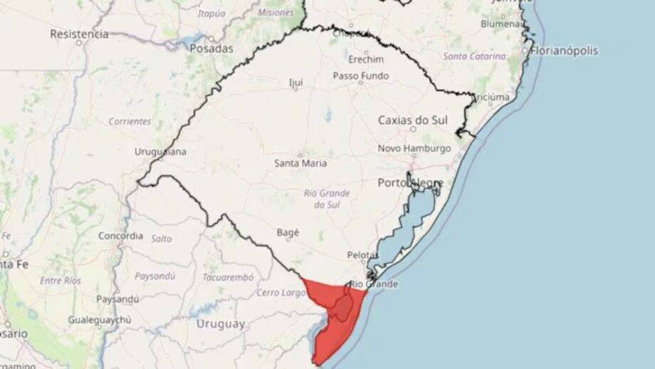 Rio Grande Do Sul Deverá Ter Mais Tempestades Na Fronteira Com O Uruguai