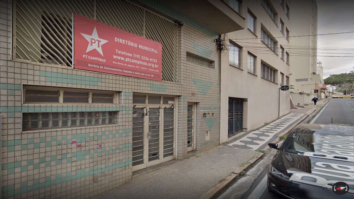 Sede Do PT Em Campinas Foi Invadida E Depredada Foto Reprodução Google Street View