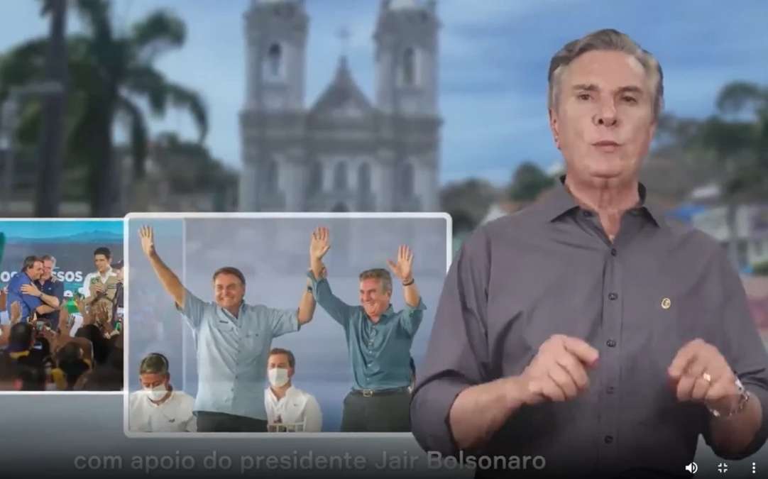 Senador Fernaodo Collor Anunciou Sua Pré Candidatura Ao Governo De Alagoas Foto ReproduçãoPrint De Vídeo Publicado Nas Redes Sociais