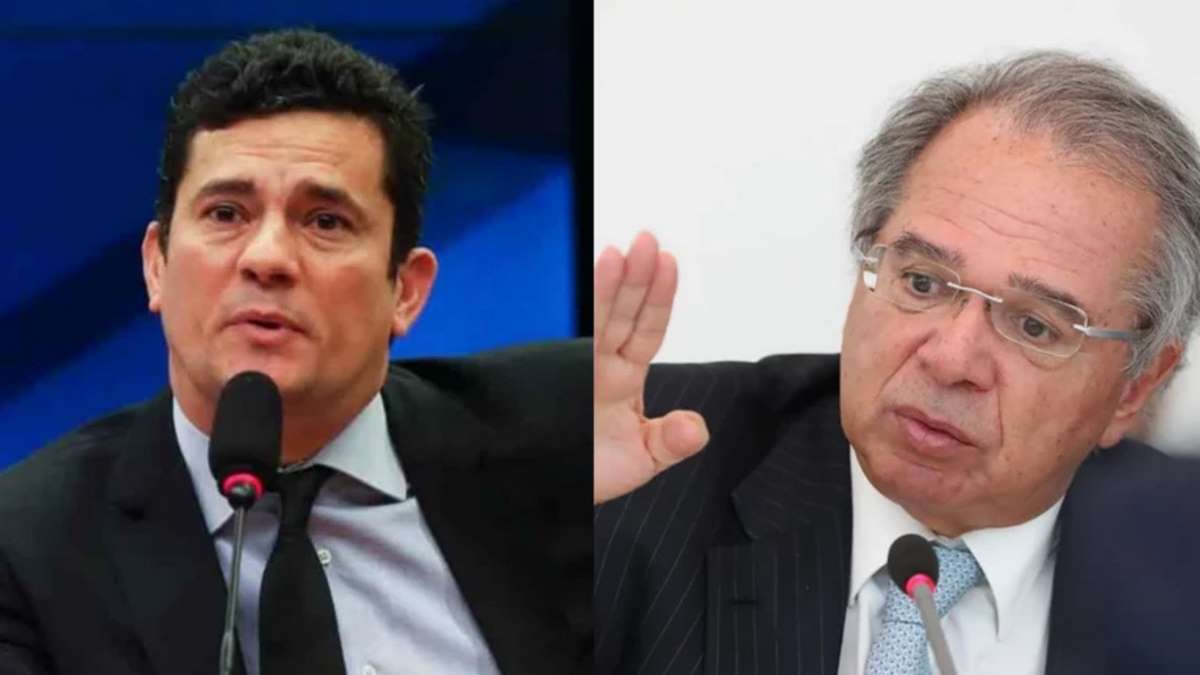 Sergio Moro E Paulo Guedes Fotos José CruzAgência BrasilPRMarcos Corrêa