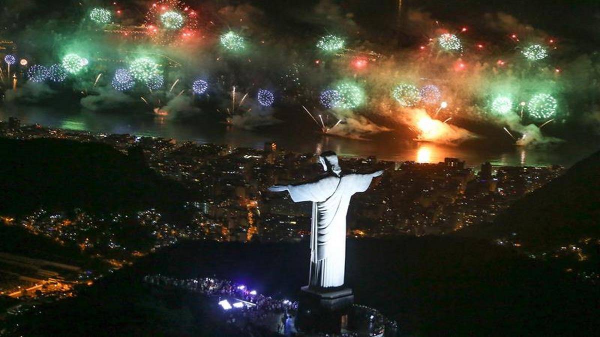 Show De Fogos Em Copacabana Foto EFE FERNANDO MAIA