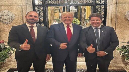 Trump Recebe Deputados Brasileiros Em Jantar Em Mar A Lago Nos Estados Unidos