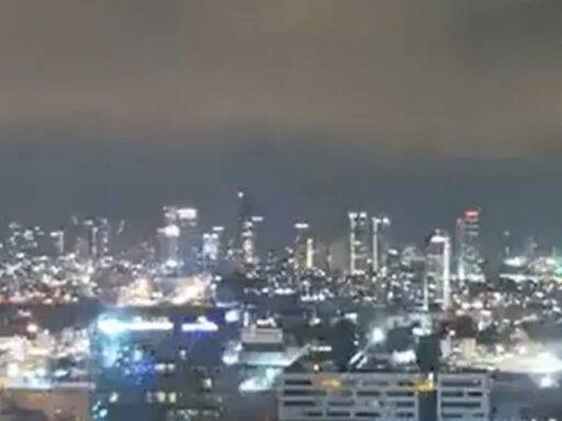 Vista Panorâmica De Tel Aviv, Cidade Que Corre O Risco De Ser Atacada Pelo Irã